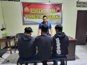 3 Remaja Terlibat Tawuran di Salam Magelang Diringkus