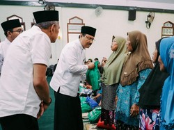 Safari Ramadan di Nganjuk, Gus Ipul Dorong Wong Cilik Naik Kelas