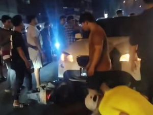 BMW Vs Fortuner Diduga Balapan lalu Tabrak Motor di Medan, 1 Orang Tewas