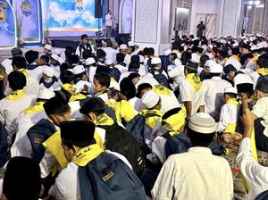 Momen Buka Puasa Bersama 1000 Anak Yatim