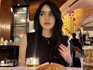 Pesona Davina Karamoy Saat Makan Enak di Resto Mewah