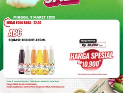 Serbu! Belanja Sirup di Transmart Full Day Sale Cuma Rp 10 Ribuan