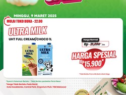 Pasti Murah! Beli Susu Kotak Jumbo di Transmart Full Day Sale Hanya Rp 15 Ribuan