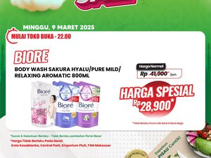 Transmart Full Day Sale! Belanja Sabun Mandi Jadi Murah Banget