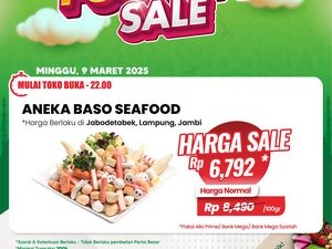 Banting Harga! Beli Bakso Seafood di Transmart Full Day Sale Jadi Segini Banting Harga! Beli Bakso Seafood di Transmart Full Day Sale Jadi Segini