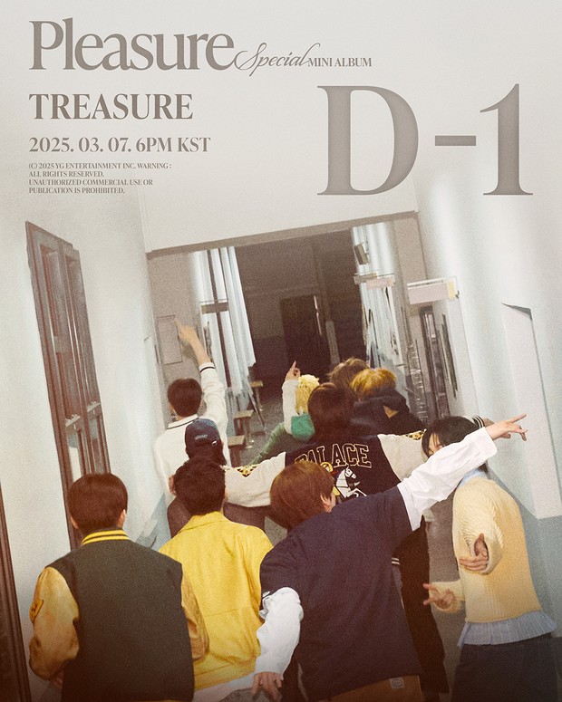D-1 Poster Perilisan Spesial Album Pleasure / Foto : x.com/ygent_official D-1 Poster Perilisan Spesial Album Pleasure / Foto : x.com/ygent_official