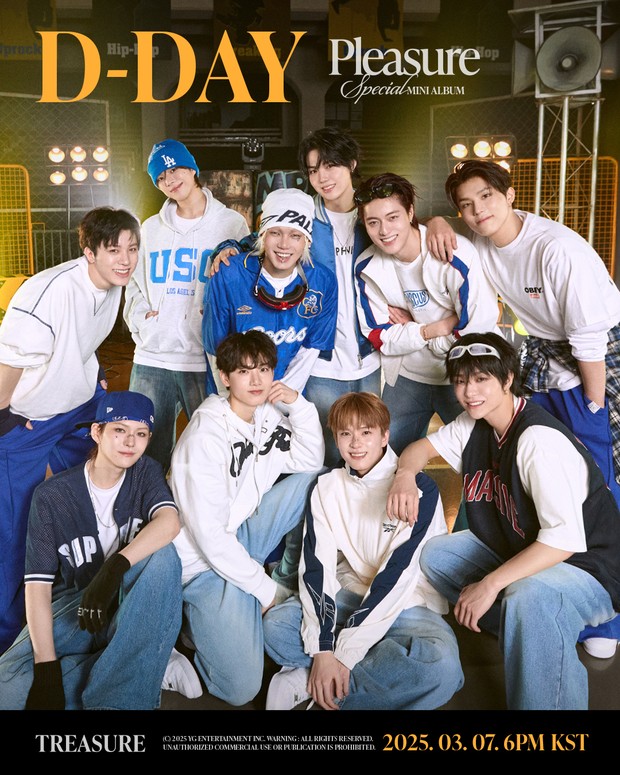D-Day Poster Perilisan Spesial Album Pleasure / Foto : x.com/ygent_official D-Day Poster Perilisan Spesial Album Pleasure / Foto : x.com/ygent_official