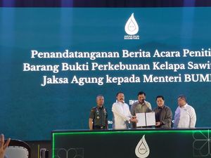 Kejagung Serahkan 221 Ribu Ha Lahan Sawit Hasil Sitaan Kasus Korupsi ke BUMN Kejagung Serahkan 221 Ribu Ha Lahan Sawit Hasil Sitaan Kasus Korupsi ke BUMN