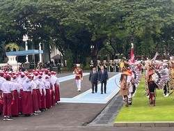 Video Prabowo Sambut Kunjungan Sekjen Partai Komunis Vietnam di Istana