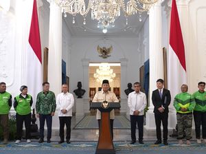 Video Prabowo Imbau Aplikator Beri Bonus Hari Raya ke Ojol Secara Tunai