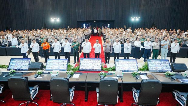 Rapat lintas sektoral bahas persiapan mudik Lebaran 2025 (dok.Polri)