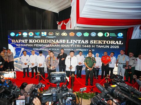 Rapat lintas sektoral bahas persiapan mudik Lebaran 2025 (dok.Polri)