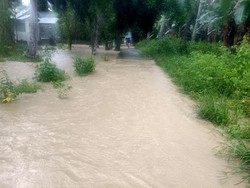 32 Rumah di Seram Bagian Barat Terendam Banjir Setinggi Lutut Orang Dewasa