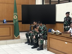 3 Oknum TNI AL Penembak Bos Rental Mobil Jalani Sidang Vonis Hari Ini