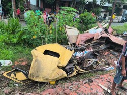 Penumpang Ceritakan Detik-detik Tabrakan KA Kertanegara Vs Truk di Kediri