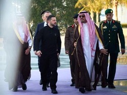 Zelensky Tiba di Jeddah Jelang Perundingan Ukraina dengan AS
