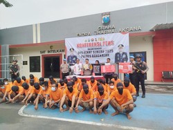 40 Pelaku Berbagai Kasus di Bangkalan Ditangkap  Selama 12 Hari Terakhir