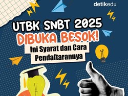Infografis: UTBK SNBT 2025 Dibuka Besok! Ini Syarat dan Cara Pendaftarannya