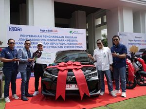 Daftarkan 7.125 Peserta BPJamsostek, Agen BRILink Dapat Hadiah Mobil Daftarkan 7.125 Peserta BPJamsostek, Agen BRILink Dapat Hadiah Mobil