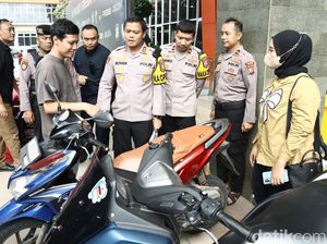 Apresiasi Kapolres Gresik untuk Tim Kalamunyeng yang Ringkus Pelaku Curanmor