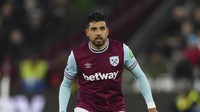 Emerson - West Ham United: 1 gol dari direct free kick. Foto: AP/Dave Shopland
