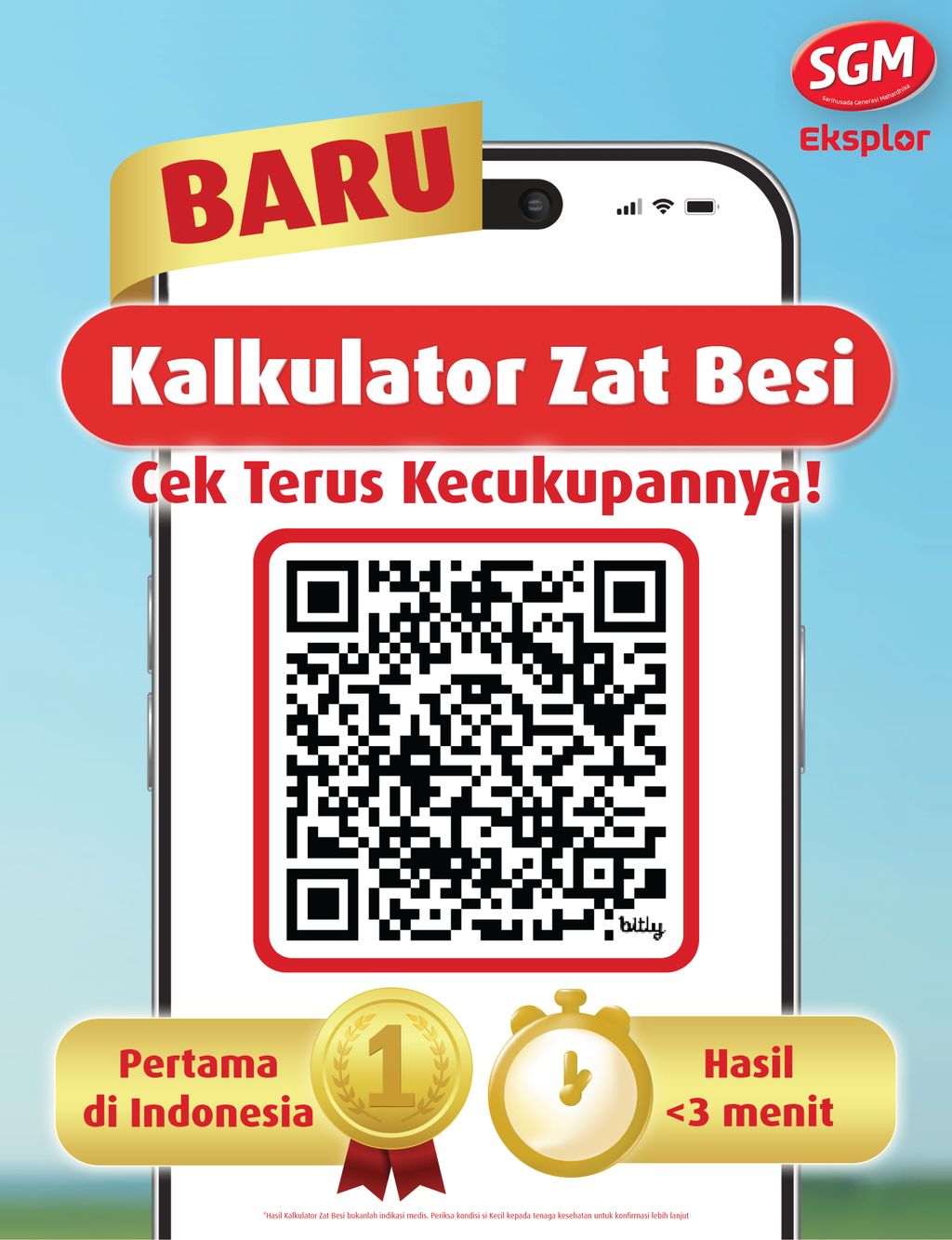 Kalkulator zat besi SGM