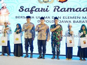 Kehangatan Bulan Ramadan Saat Kapolri Silaturahmi dengan Ulama Jabar