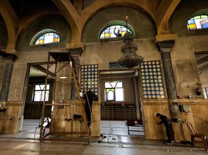 Penampakan Masjid Kuno di Tepi Barat yang Rusak Diserang Israel Penampakan Masjid Kuno di Tepi Barat yang Rusak Diserang Israel