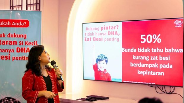Jumpa pers Cegah Kekurangan Zat Besi Pada Anak, Optimalkan Kepintaran Generasi Maju bersama SGM Eksplor
