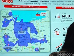 5G Telkomsel di Jabotabek Tembus Maksimum 500 Mbps