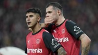 Exequiel Palacios CM - Leverkusen. Sektor tengah menjadi salah satu faktor Real Madrid kesulitan musim ini. Palacios bisa menjadi pemain nomor 8 anyar, dengan Alonso tahu persis kemampuan pemainnya di Leverkusen itu. Foto: AP/Martin Meissner