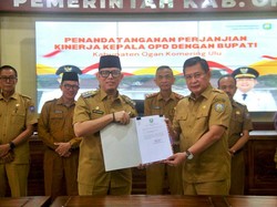 Pemkab OKU Perkuat Akuntabilitas Lewat Perjanjian Kinerja OPD 2025