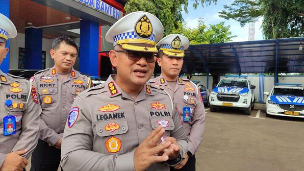 Dirlantas Polda Banten Kombes Leganek (Bahtiar/detikcom)