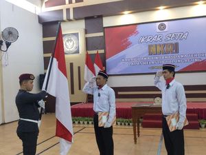 2 Napiter di Lapas Tulungagung Ikrar Setia kepada NKRI 2 Napiter di Lapas Tulungagung Ikrar Setia kepada NKRI