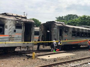 Penyebab Kebakaran 3 Gerbong di Stasiun Tugu Jogja Masih Misterius Penyebab Kebakaran 3 Gerbong di Stasiun Tugu Jogja Masih Misterius