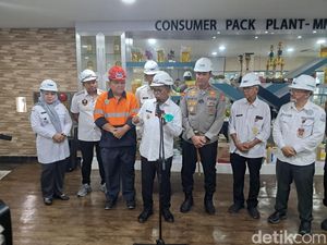 Gubernur-Kapolda Sidak Pabrik Minyakita di Serang, Tak Ada Takaran Disunat