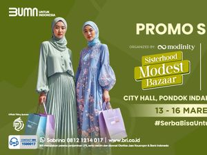 Hunting Baju Lebaran di Sisterhood Modest Bazaar 2025 Pakai Promo BRI