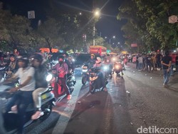 Demo Driver Ojol di Depan Kantor Gubernur Sulsel Bubar, Lalin Mulai Lancar