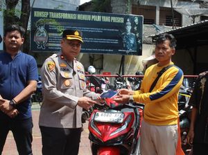 Polsek Tambora Persilakan Warga Korban Curanmor Ambil Kembali Motornya