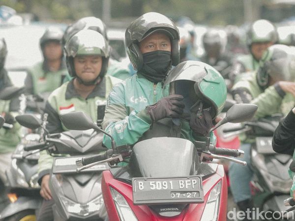 Ojol Menanti Bonus Hari Raya Pertama