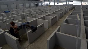 Pasar Pasir Gintung Sepi Ditinggal Pedagang