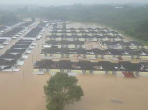 Tanggul di Water Pond Jebol Jadi Biang Kerok Banjir di Perumahan Arthera Hill 2 Tanggul di Water Pond Jebol Jadi Biang Kerok Banjir di Perumahan Arthera Hill 2