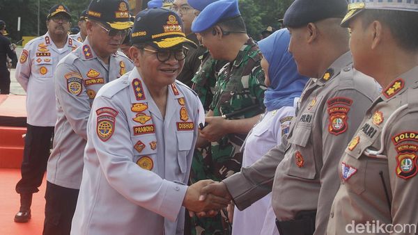 Pramono Anung Hadiri Apel Operasi Lintas Jaya di Monas