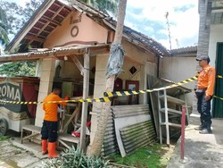 92 Orang Mengungsi Akibat Tanah Bergerak di Sukamakmur Bogor