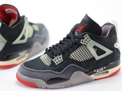 Sneakers Off-White x Air Jordan 4 Bred Terjual Seharga Hampir Rp 1 Miliar