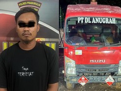 Oplos BBM dengan Minyak Olahan, Sopir Tangki di Prabumulih Ditangkap