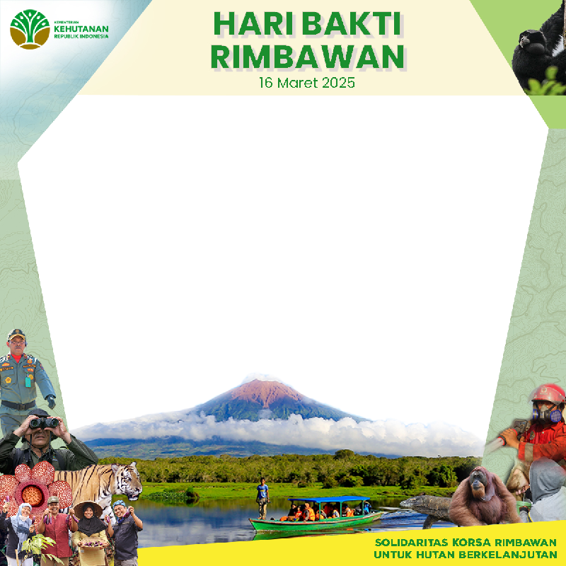 Twibbon Hari Bakti Rimbawan 2025