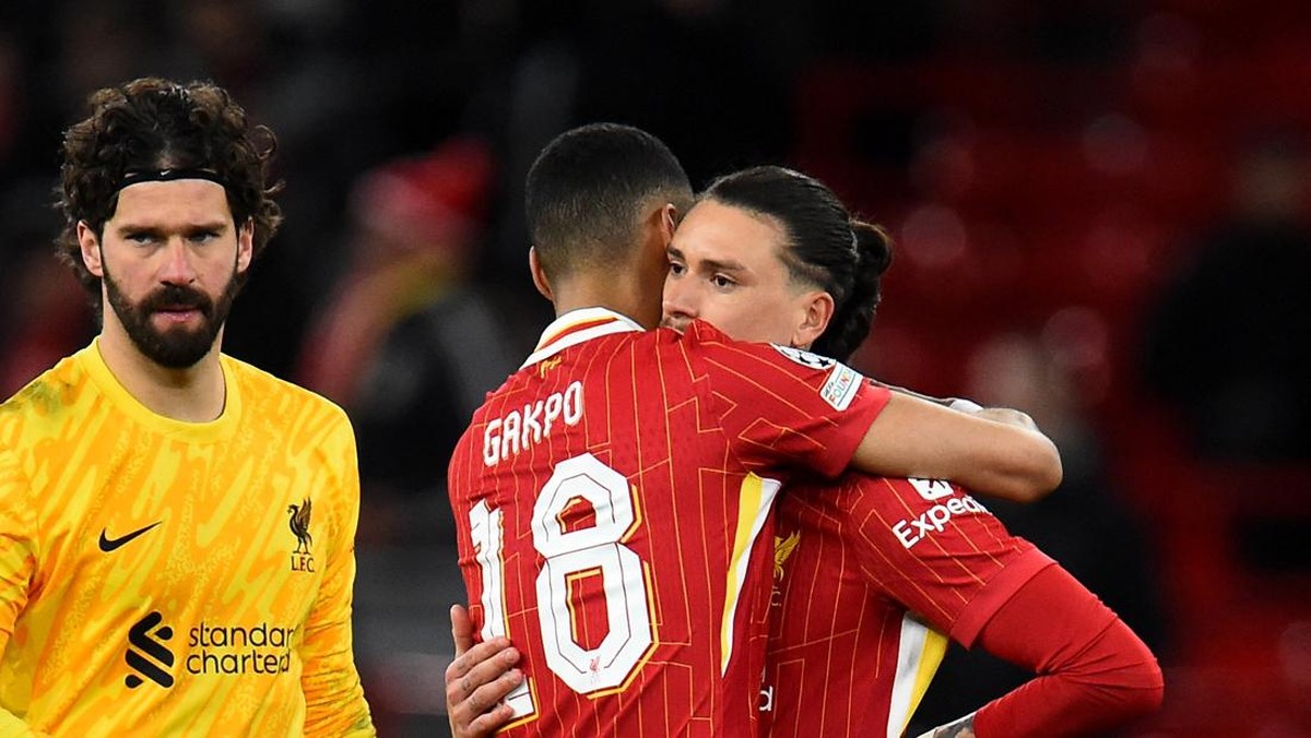 Liverpool terdepak di 16 besar Liga Champions meski finis teratas di fase grup. Foto: REUTERS/Peter Powell