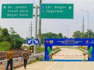 Akses Tol BORR Via OCBD Dibuka, Walkot Bogor Harap Bisa Atasi Macet Akses Tol BORR Via OCBD Dibuka, Walkot Bogor Harap Bisa Atasi Macet