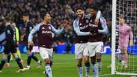 11. Aston Villa – 70,56 juta paun (Rp 1,555 triliun). Tersingkir di perempatfinal vs Paris Saint-Germain. Foto: REUTERS/Jaimi Joy